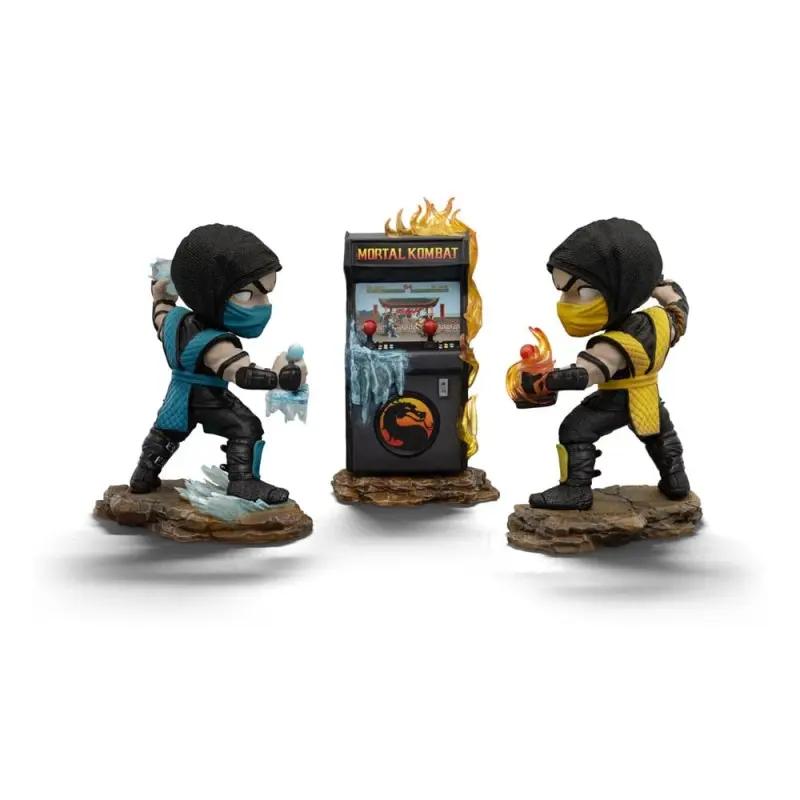 Mortal Kombat figurines Mini Co. PVC Scorpion vs. Subzero Arcade Set 15 cm | 0618231956043