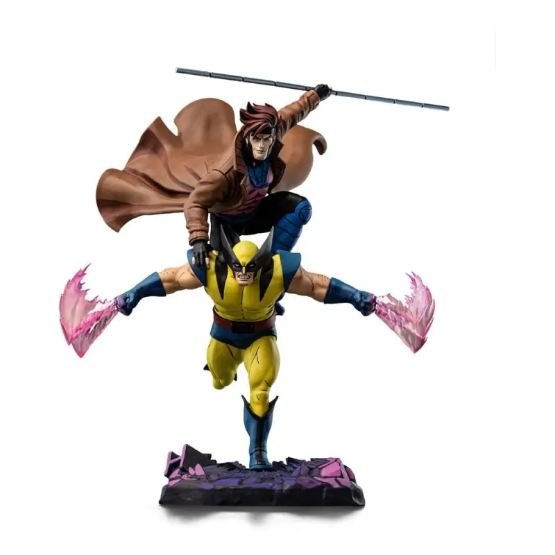 Marvel statuette 1/10 Deluxe Art Scale X-Men´97 Gambit & Wolverine 29 cm   | 0618231956616