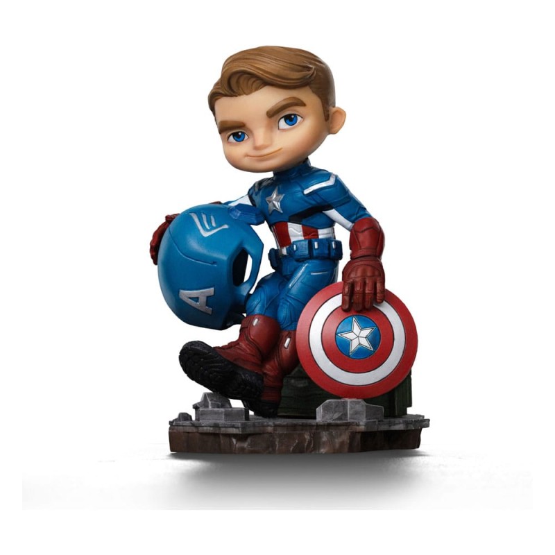 Avengers Infinity Saga figurine Mini Co. PVC Captain America 14 cm | 0618231956838