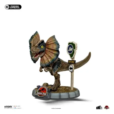 Jurassic Park figurine Mini Co. PVC Dilophosaurus 12 cm | 0618231955152