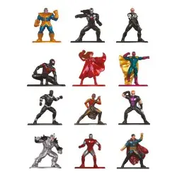 Marvel présentoir figurines Diecast Nano Metalfigs 4 cm (24)