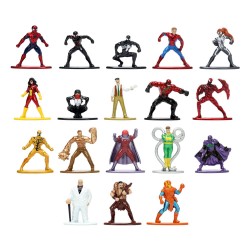 Marvel pack 18 figurines Diecast Nano Metalfigs Wave 8 4 cm 