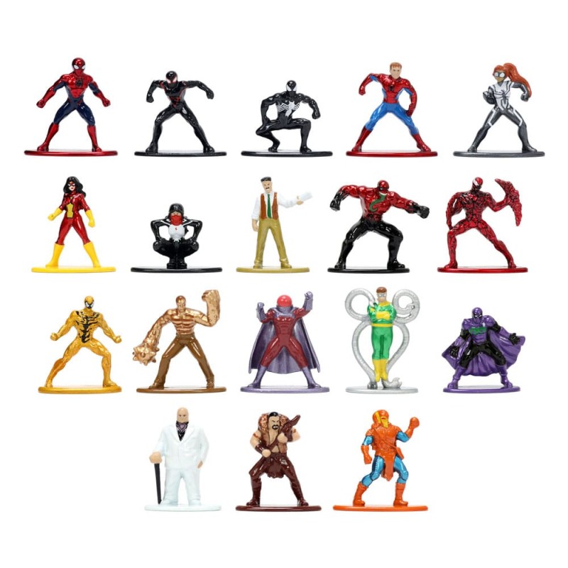 Marvel pack 18 figurines Diecast Nano Metalfigs Wave 8 4 cm  | 4006333081743