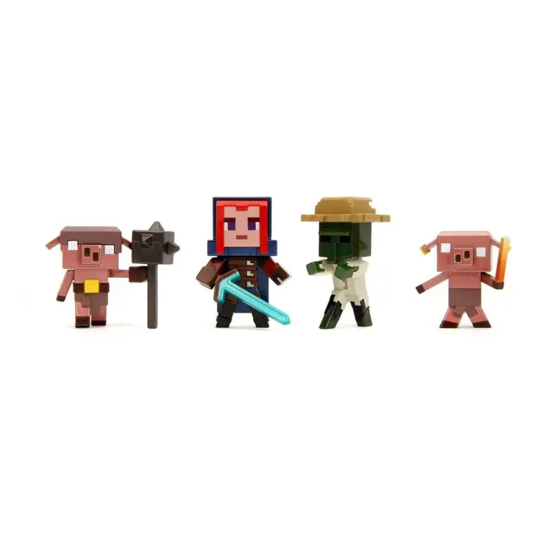 Minecraft assortiment figurines Diecast Nano Metalfigs Wave 2 6 cm (12) | 4006333088421