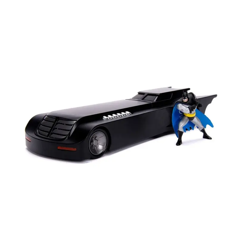 Batman Animated Series 1/24 Batmobile métal Metals avec figurine | 0801310309162