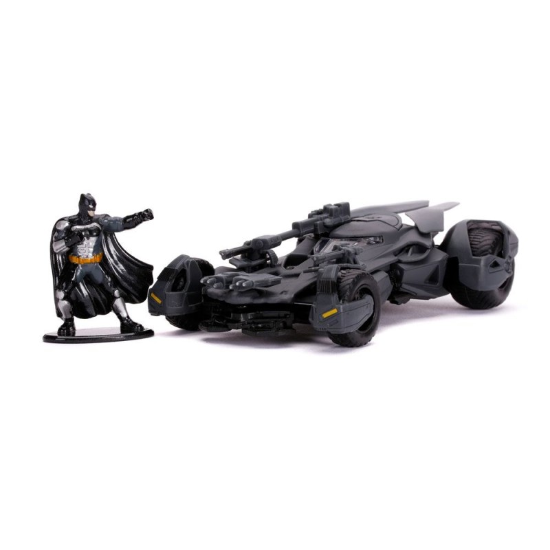 Justice League 1/32 Hollywood Rides Batmobile métal avec figurine | 0801310317068