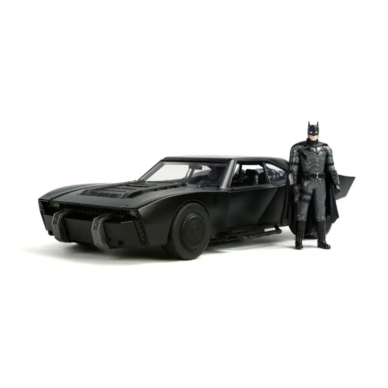 Batman 2022 1/18 Hollywood Rides 2022 Batmobile métal avec figurine | 0801310325049