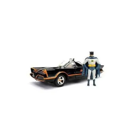 Batman 1/24 1966 Classic TV Series Batmobile métal avec figurine | 0801310982594