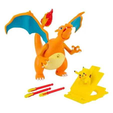 Pokémon figurine interactive Deluxe Dracaufeu 15 cm | 0191726426448