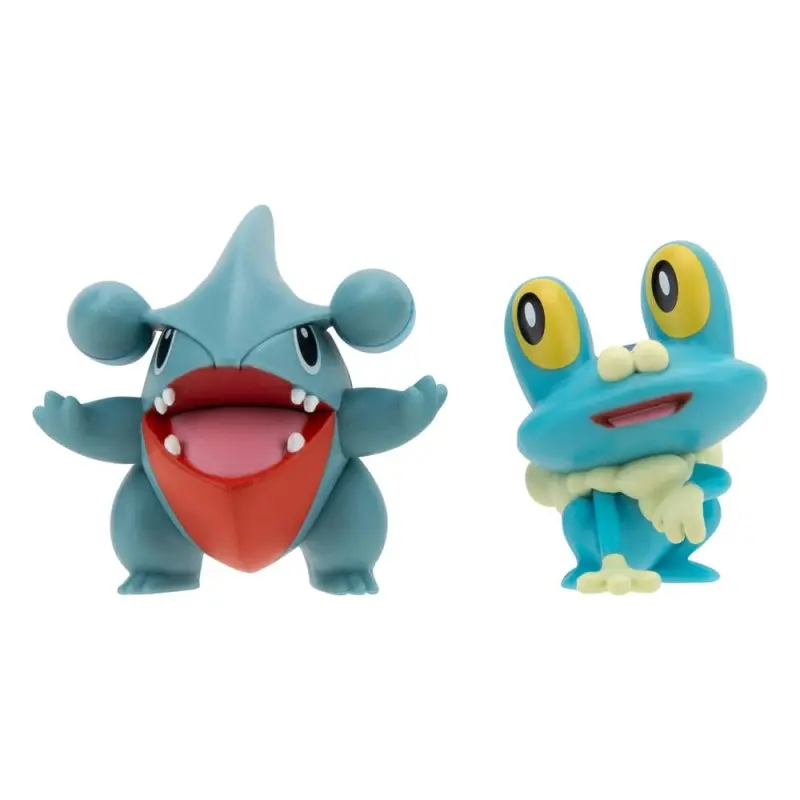 Pokémon pack 2 figurines Battle Figure First Partner Set Griknot, Grenousse 5 cm | 0191726480921