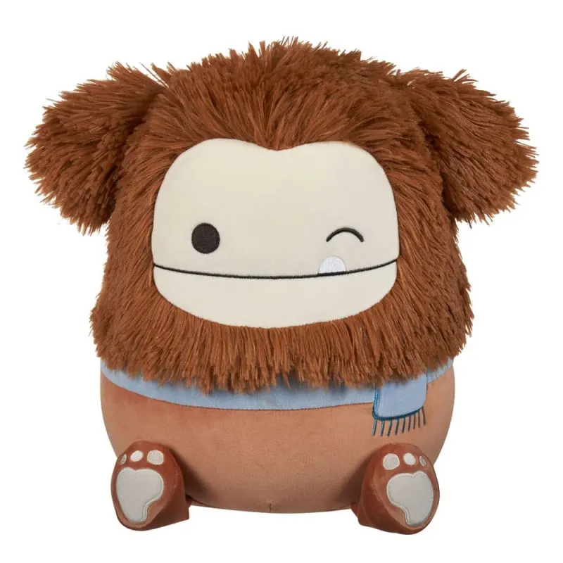 Squishmallows peluche Winking Brown Bigfoot with Scarf Benny 30 cm | 0191726801139
