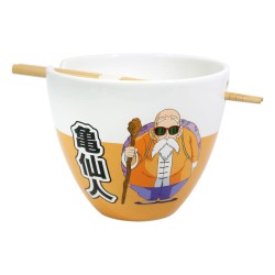 Dragon Ball Z bol à ramen avec baguettes Roshi 473 ml