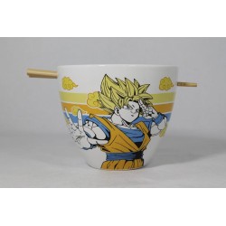 Dragon Ball Z bol à ramen avec baguettes Goku 473 ml