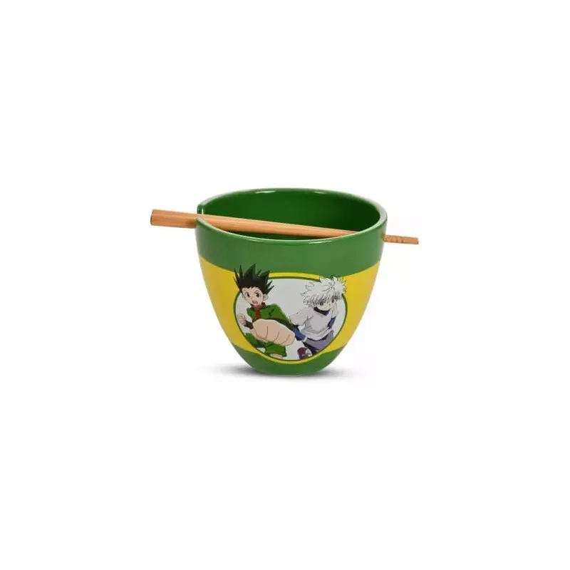 Hunter x Hunter bol à ramen avec baguettes Logo 473 ml | 0841092158350