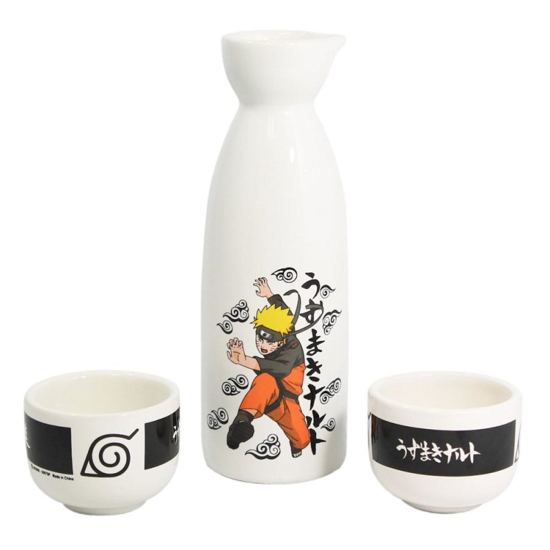 Naruto Shippuden Sake Set en céramique Naruto  | 0841092132442