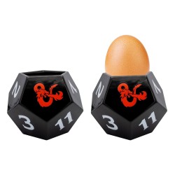 Dungeons & Dragons coquetier avec salière 3D Dice