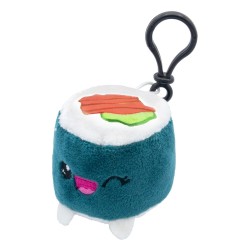 Peluche & porte-clés Plushi Maki Sushi with Saumon 7 cm