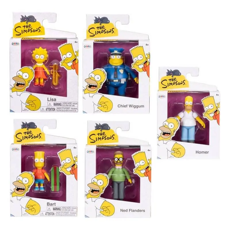 Simpsons assortiment figurines Wave 1 6 cm (8) | 0192995175273