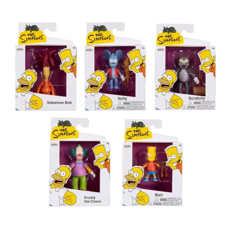 Simpsons assortiment figurines Wave 2 7 cm (8) | 0192995175334