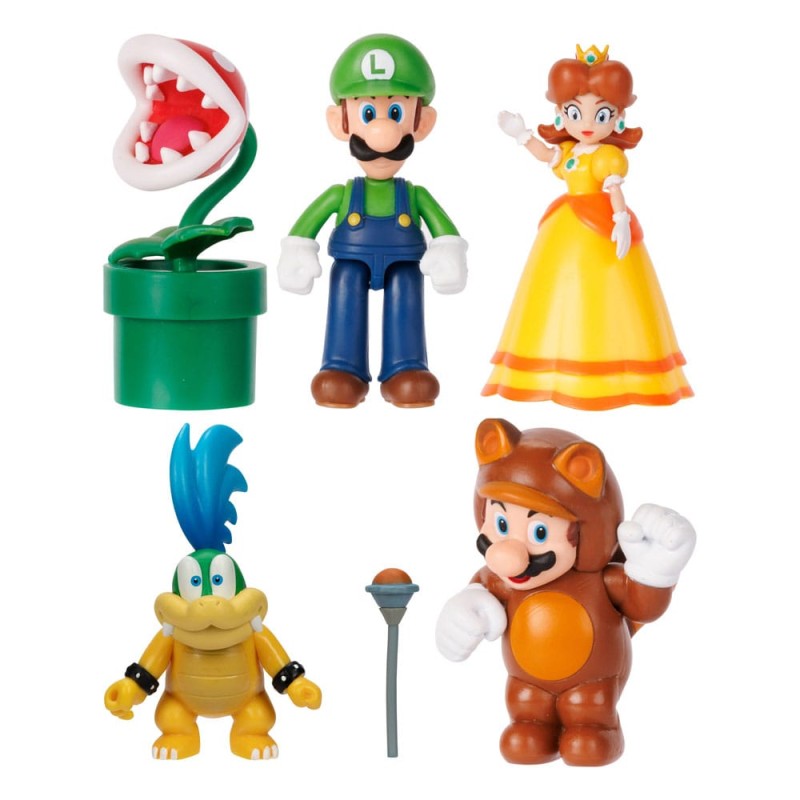 World of Nintendo assortiment figurines Super Mario Wave 52 6 cm (8) | 0192995430013