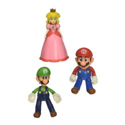 World of Nintendo pack 3 figurines Mushroom Kingdom 10 cm