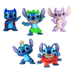 Lilo & Stitch pack 5 figurines Stitch Collectible Figure Set 5 cm