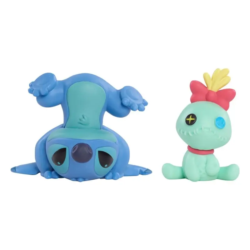 Lilo & Stitch pack 2 figurines Scrump & Upside Down Stitch 7 cm | 0886144462979