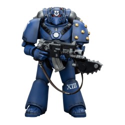 Warhammer The Horus Heresy figurine 1/18 Ultramarines MK VI Tactical Squad Legionary with Bolter& Chainblade 12 cm 