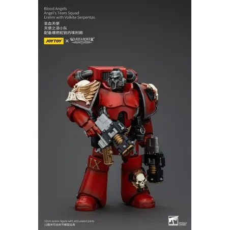 Warhammer The Horus Heresy figurine 1/18 Blood Angels Angel's Tears SquadErelim with Volkite Serpentas 12 cm | 6927054400348