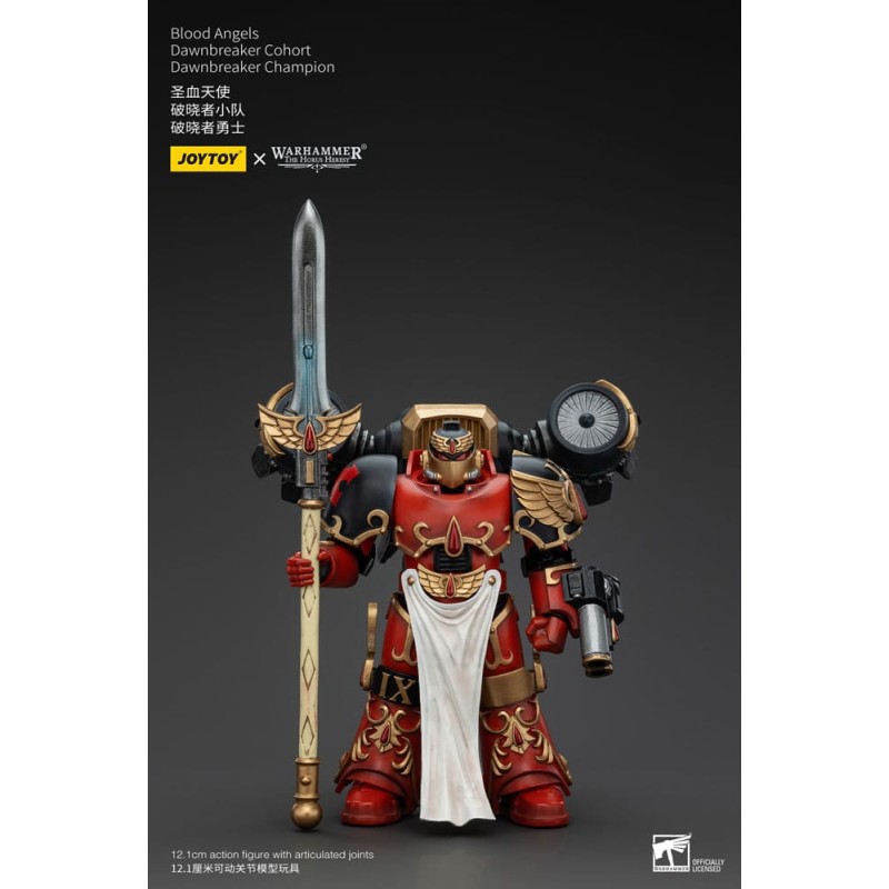 Warhammer The Horus Heresy figurine 1/18 Blood Angels Raldoron First Captain of the Blood Angels 13 cm        