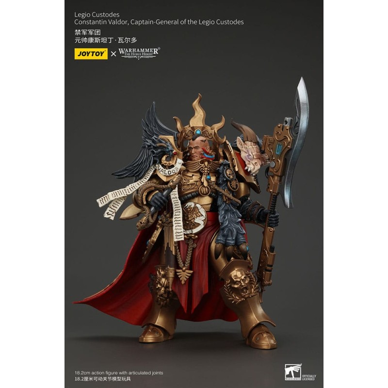 Warhammer The Horus Heresy Actionfigur Legio Custodes Constantin Valdor Captain-General of the Legio Custodes 25 cm | 6927054400942