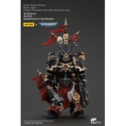 Warhammer 40k Actionfigur Chaos Space Marines Black Legion Chosen Champion with bolter and power maul 20 cm