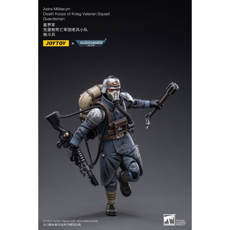 Warhammer 40k figurine 1/18 Astra MilitarumDeath Korps of Krieg Veteran Squad Guardsman 11 cm     | 6973130372665