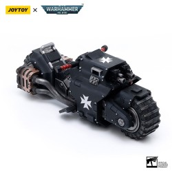 Warhammer 40k véhicule 1/18 Black Templars Outrider Bike 22 cm