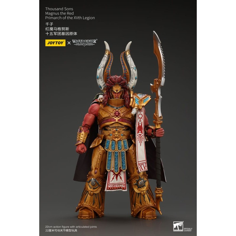 Warhammer The Horus Heresy figurine 1/18 Thousand sons Magnus the Red Primarch of the XVth Legion 12 cm  