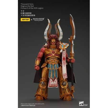 Warhammer The Horus Heresy figurine 1/18 Thousand sons Magnus the Red Primarch of the XVth Legion 12 cm  