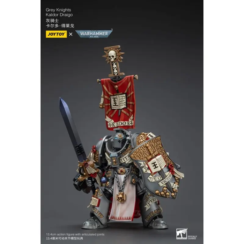 Warhammer 40k figurine 1/18 Grey Knights Kaldor Draigo 14 cm | 6927054400201