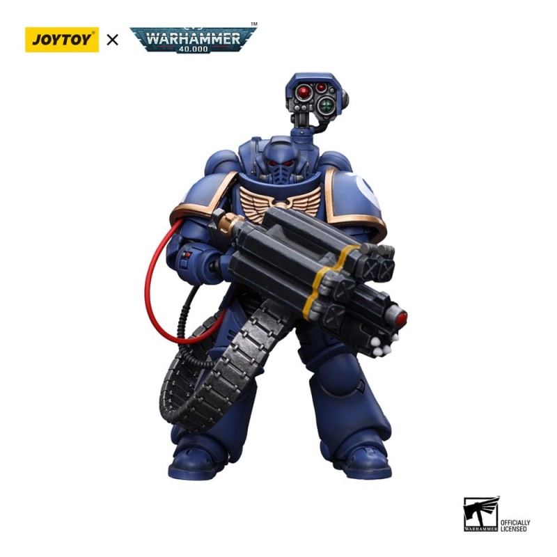 Warhammer 40k figurine 1/18 Ultramarines Desolation Marine with Castellan Launcher (Superfrag) 12 cm | 6973130378827