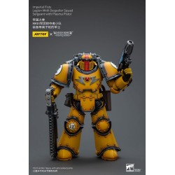 Warhammer The Horus Heresy figurine 1/18 Imperial Fists Legion MkIII Despoiler Squad Sergeant with Plasma Pistol 12 cm