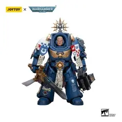 Warhammer 40k figurine 1/18 Ultramarines Terminator Captain Severus Agemman 12 cm