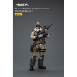 Hardcore Coldplay figurine 1/18 U.S. Army Delta Assault Squad Support Gunner 11 cm        