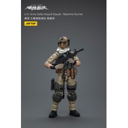 Hardcore Coldplay figurine 1/18 U.S. Army Delta Assault Squad Machine Gunner 11 cm        