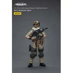 Hardcore Coldplay figurine 1/18 U.S. Army Delta Assault Squad Machine Gunner 11 cm        