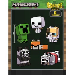 Minecraft série 5 présentoir figurines anti-stress Squishme 7 cm (16)