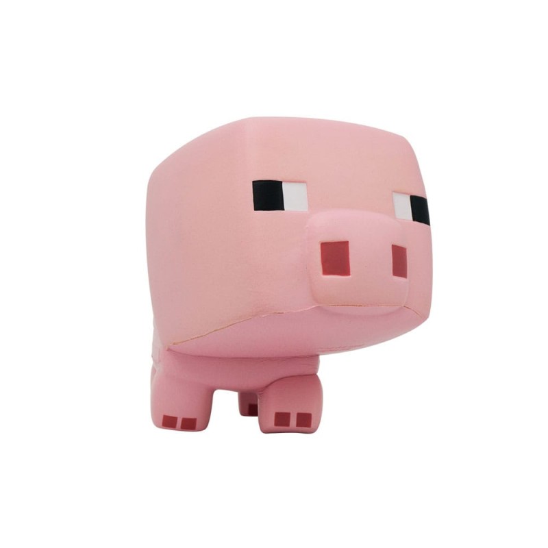 Minecraft figurine anti-stress Mega Squishme série 1 cochon 15 cm