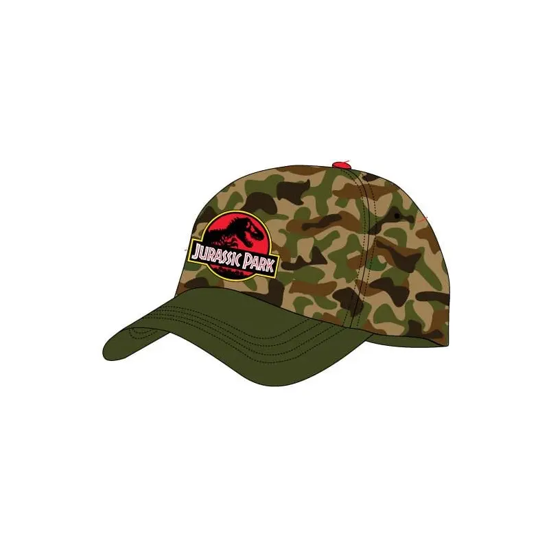 Jurassic Park casquette hip hop Cap Camo | 5056688575489