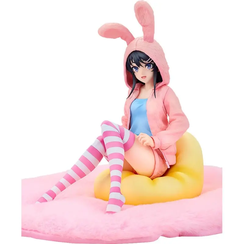 Rascal Does Not Dream of a Knapsack Kid statuette PVC 1/7 Mai Sakurajima Hoodie Look Rabbit Ears Ver. 18 cm | 4942330302460