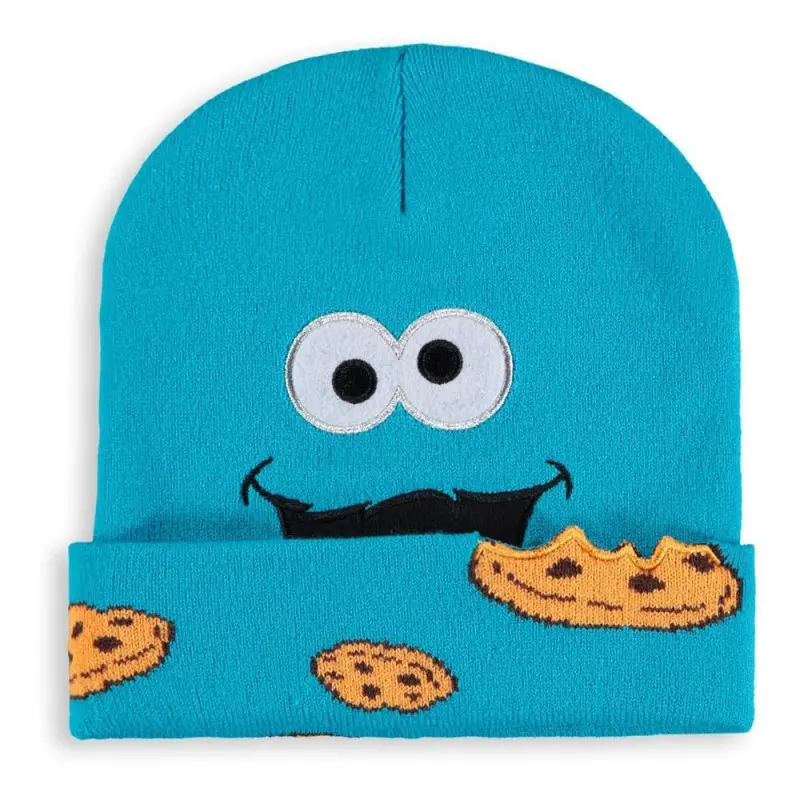 1, Rue Sésame Street bonnet Cookie Monster | 8718526211313