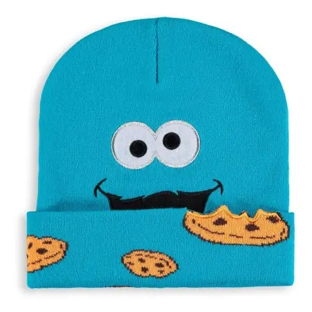 1, Rue Sésame Street bonnet Cookie Monster | 8718526211313