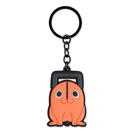 Chainsaw Man porte-clés caoutchouc Pochita